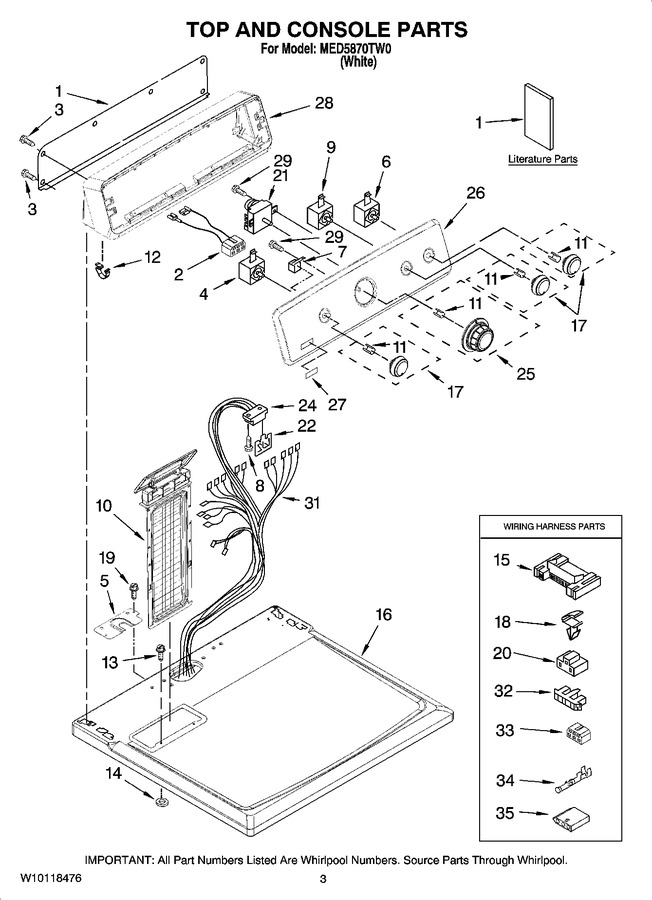 Diagram for MED5870TW0