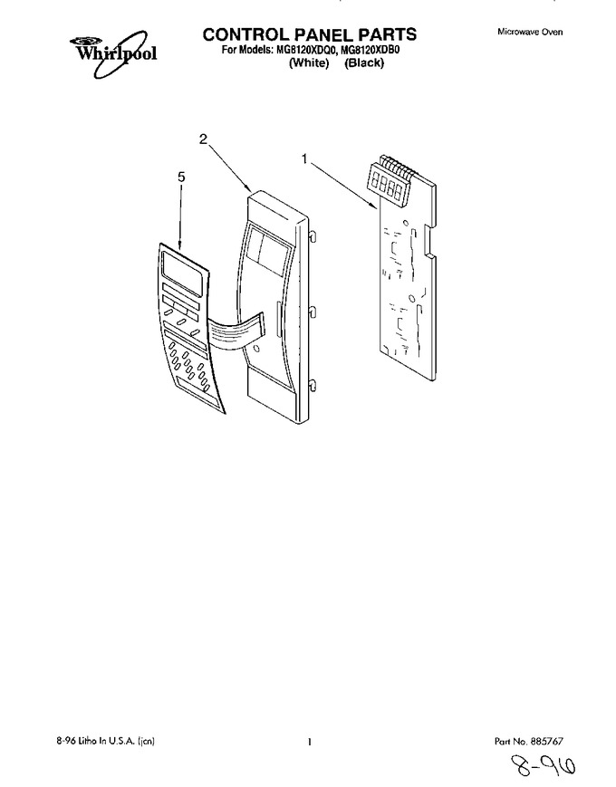 Diagram for MG8120XDB0