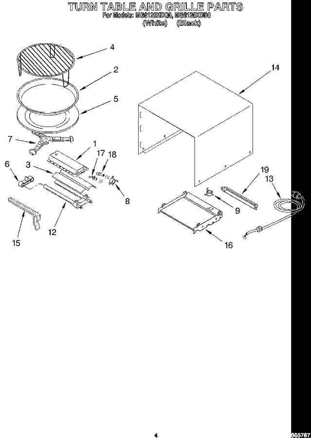Diagram for MG8120XDQ0