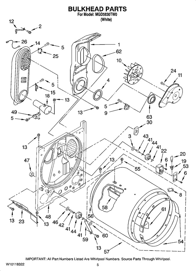 Diagram for MGD5830TW0