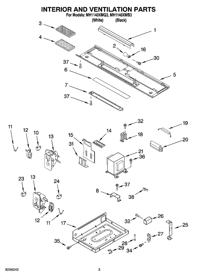 Diagram for MH1140XMQ3