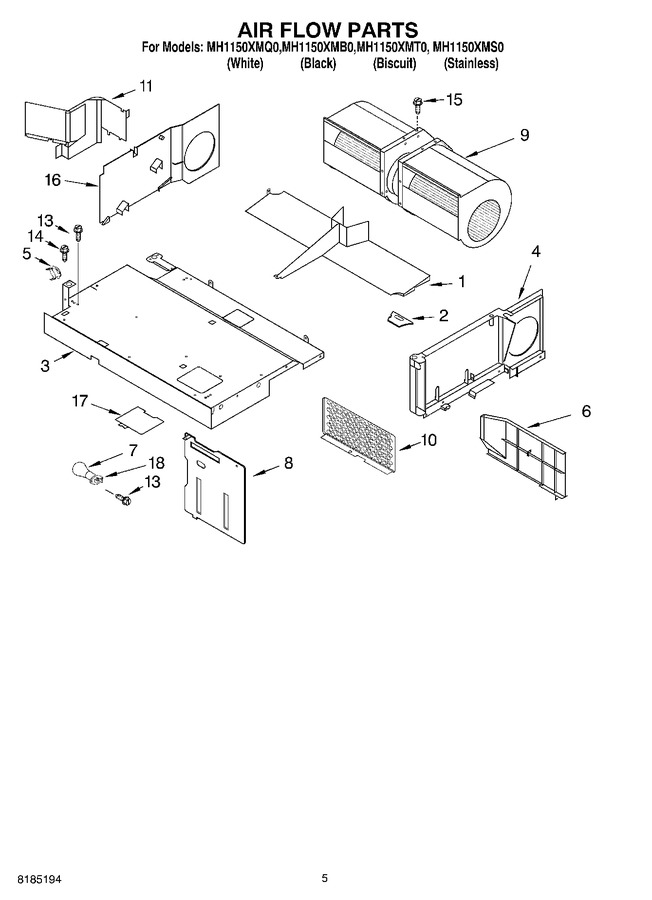 Diagram for MH1150XMB0