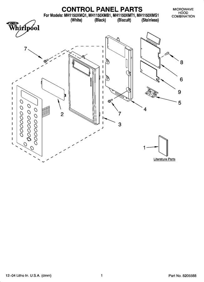 Diagram for MH1150XMQ1