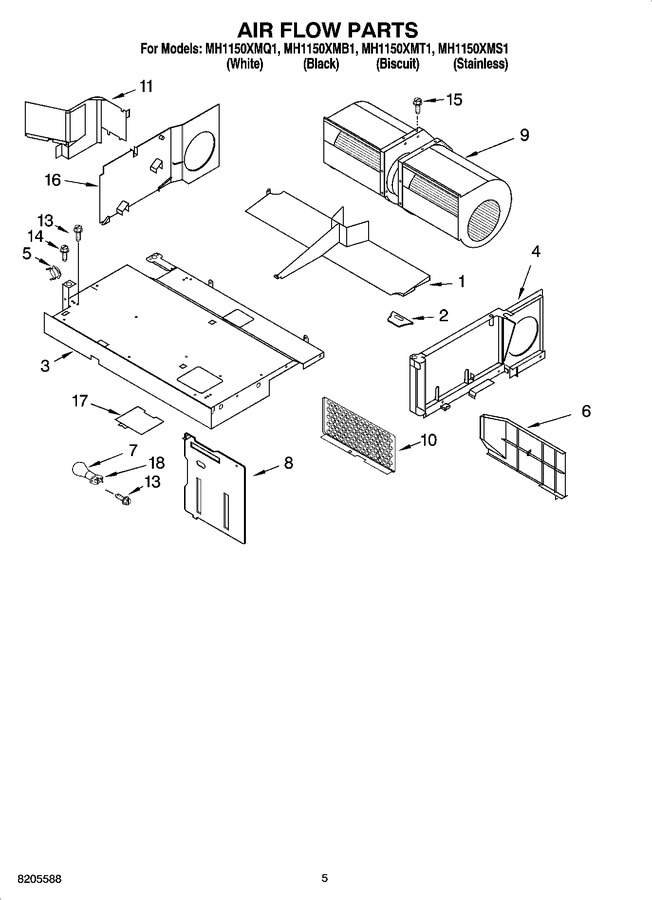 Diagram for MH1150XMT1