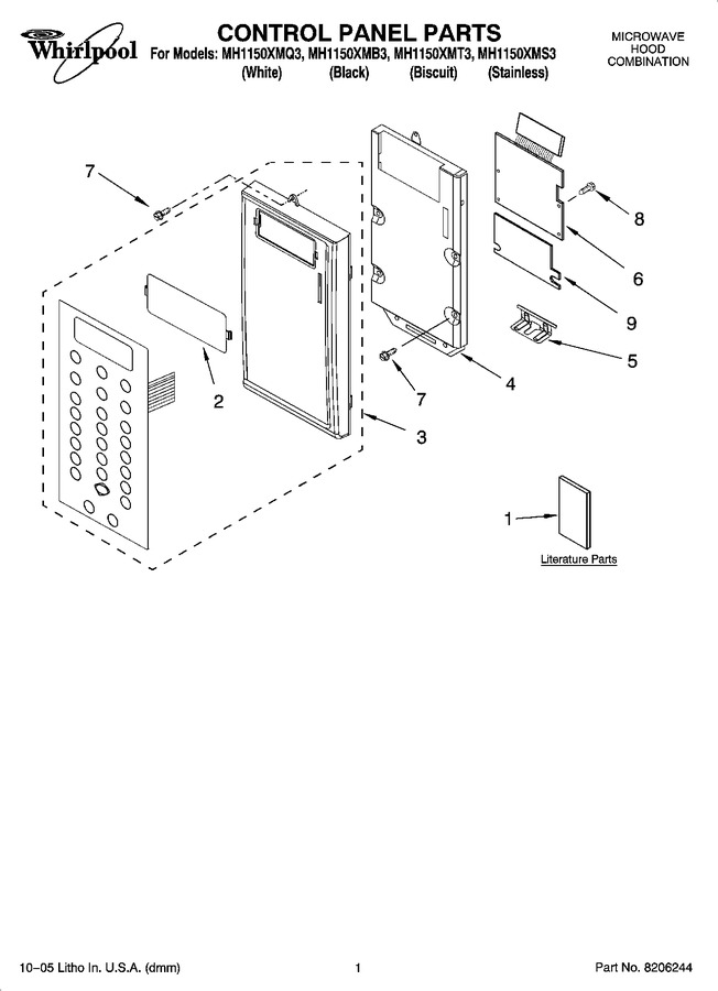 Diagram for MH1150XMQ3