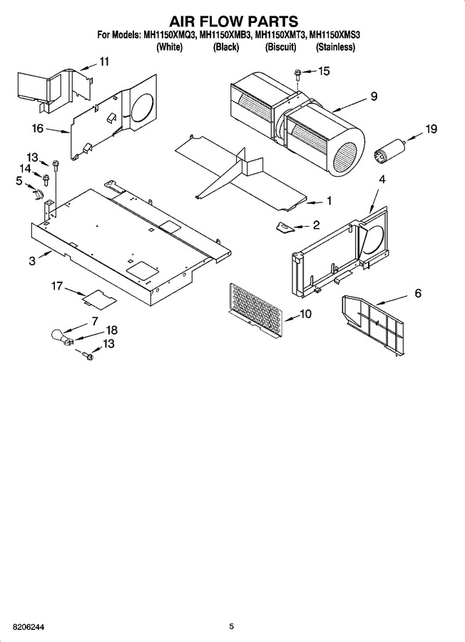 Diagram for MH1150XMQ3