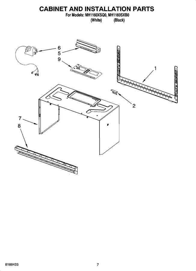 Diagram for MH1160XSQ0