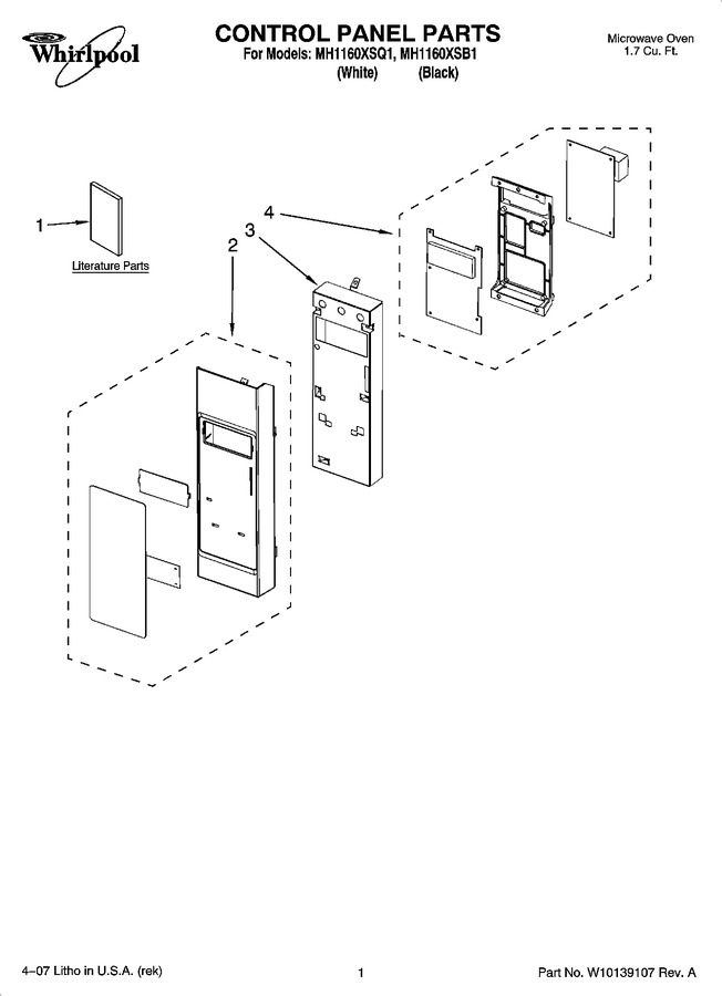 Diagram for MH1160XSB1