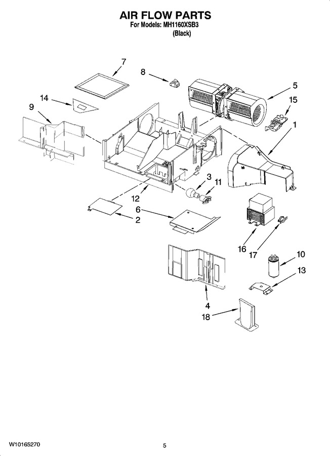Diagram for MH1160XSB3