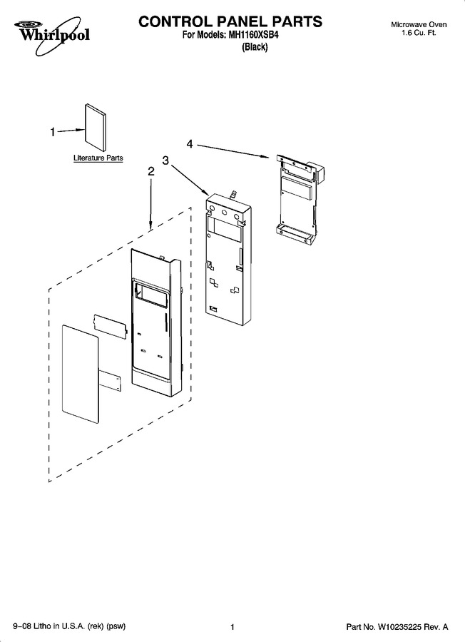 Diagram for MH1160XSB4