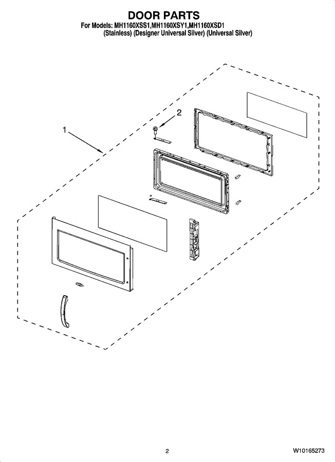 Diagram for MH1160XSY1