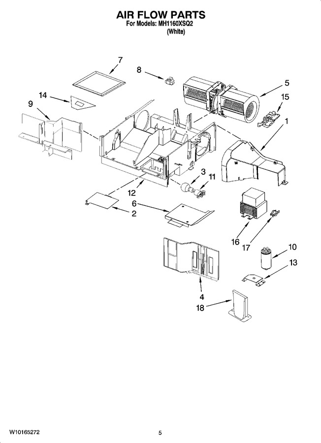 Diagram for MH1160XSQ2
