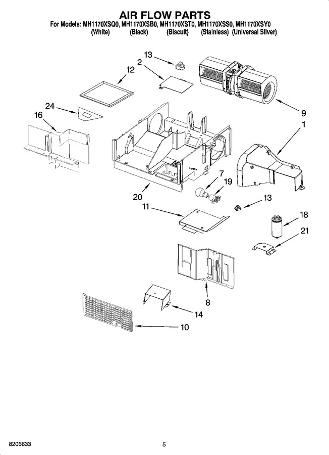 Diagram for MH1170XSQ0