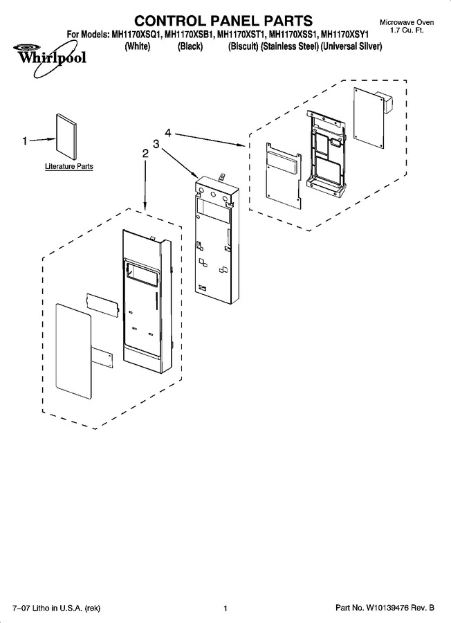 Diagram for MH1170XSB1