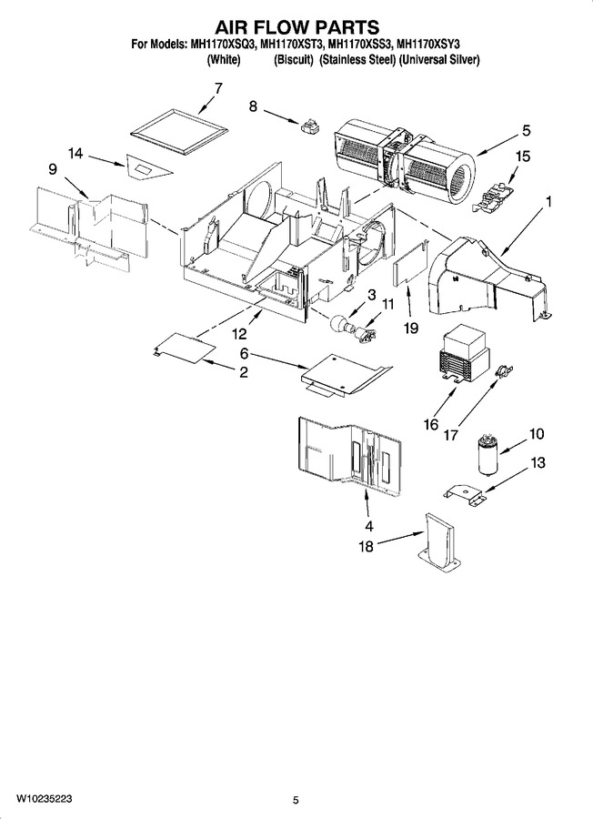 Diagram for MH1170XSQ3