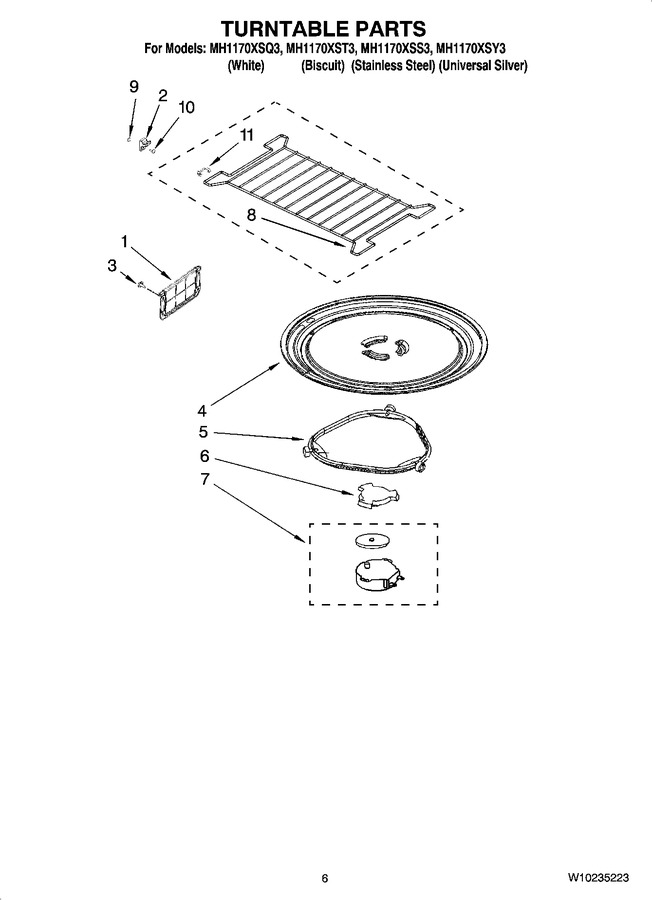 Diagram for MH1170XSQ3
