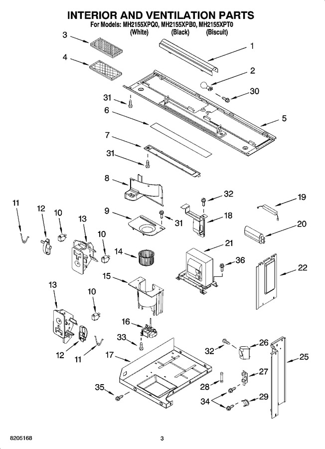 Diagram for MH2155XPT0