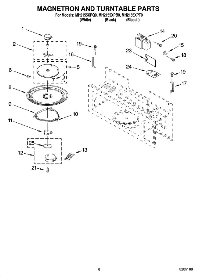 Diagram for MH2155XPB0