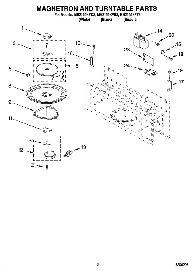 Diagram for MH2155XPB3