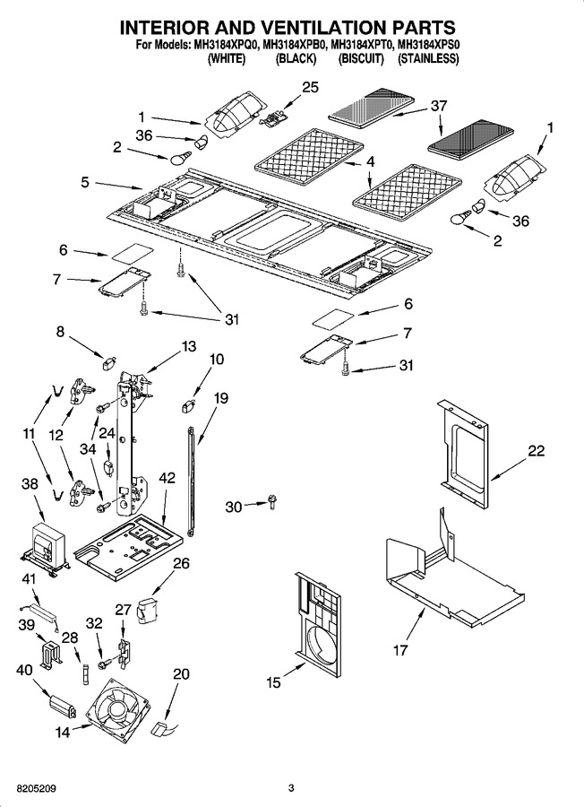 Diagram for MH3184XPS0