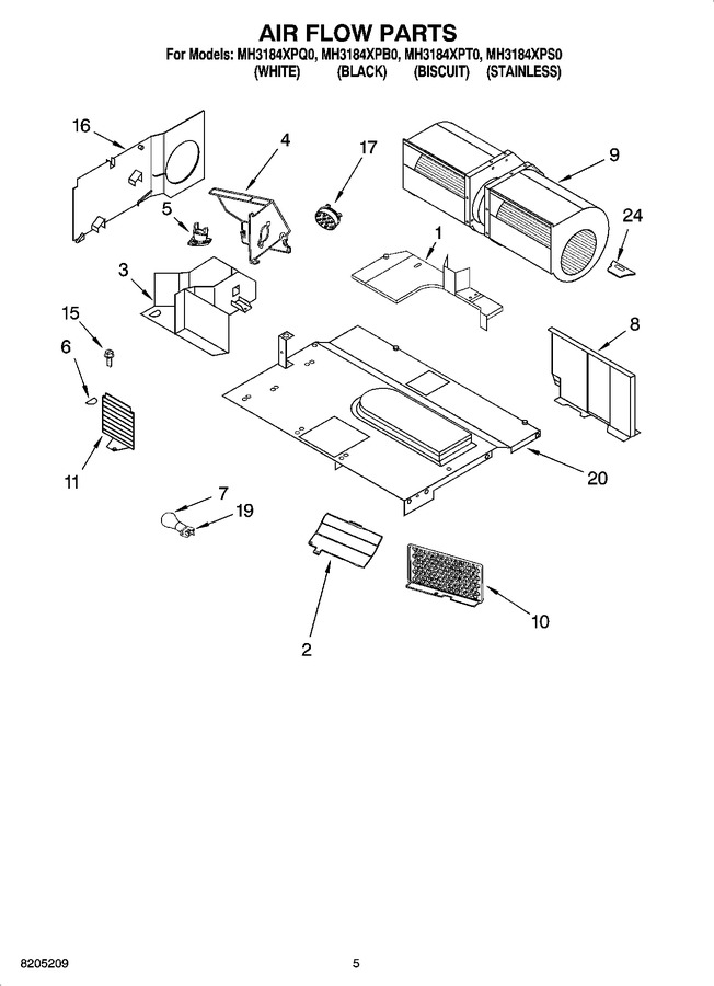Diagram for MH3184XPS0