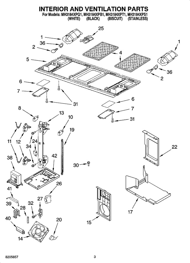 Diagram for MH3184XPT1