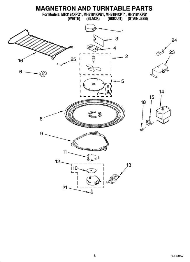 Diagram for MH3184XPQ1