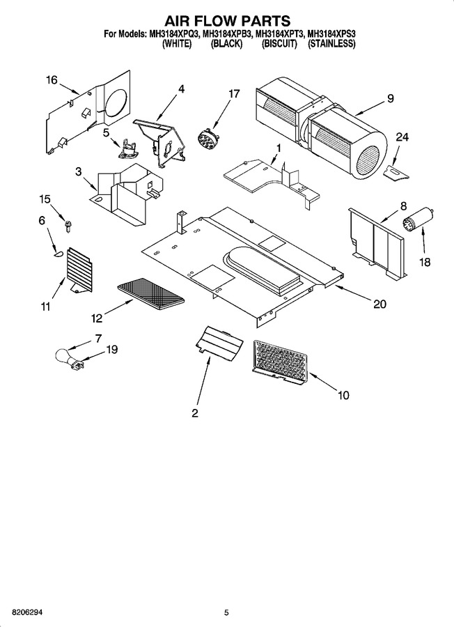 Diagram for MH3184XPS3