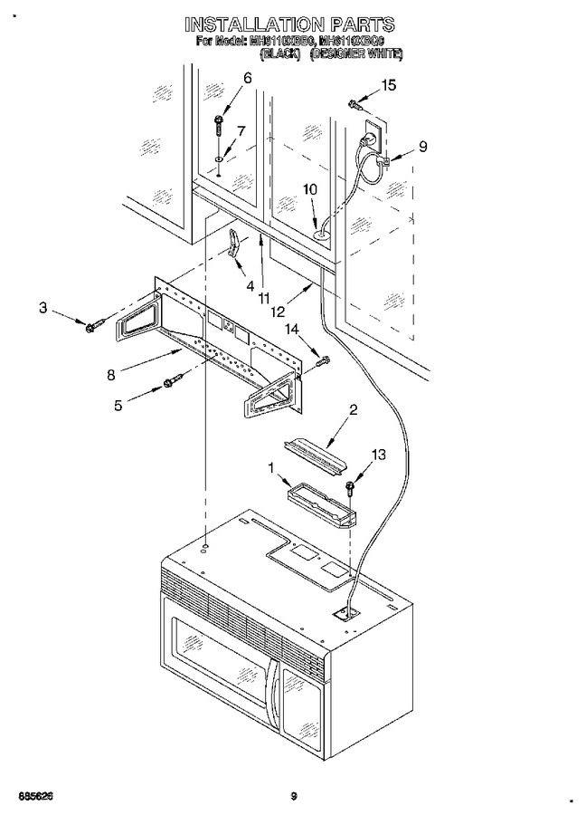 Diagram for MH6110XBQ0