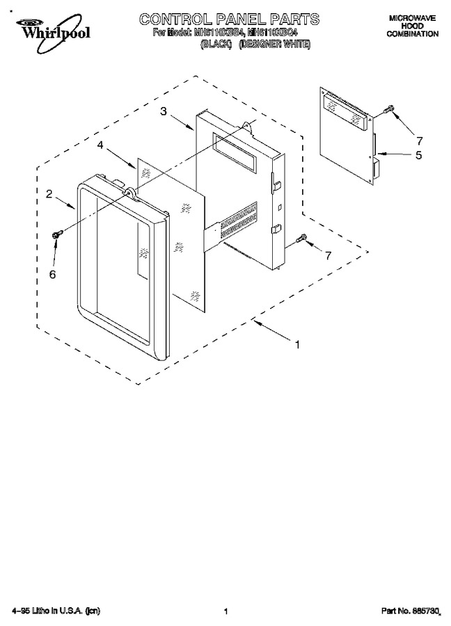 Diagram for MH6110XBQ4