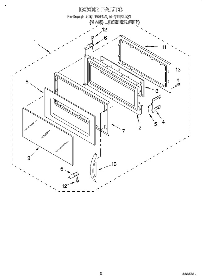 Diagram for MH6110XBQ6