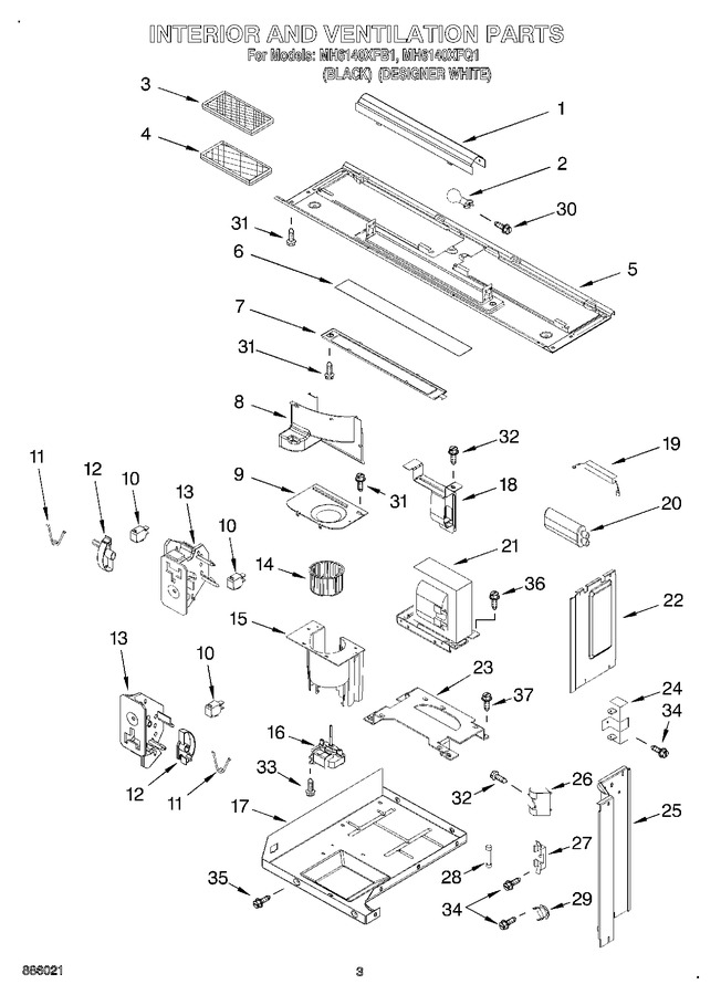 Diagram for MH6140XFB1