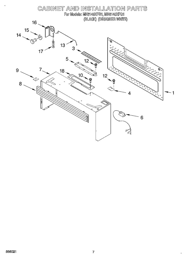 Diagram for MH6140XFB1