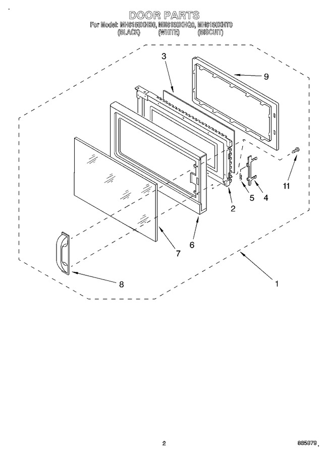 Diagram for MH6150XHQ0