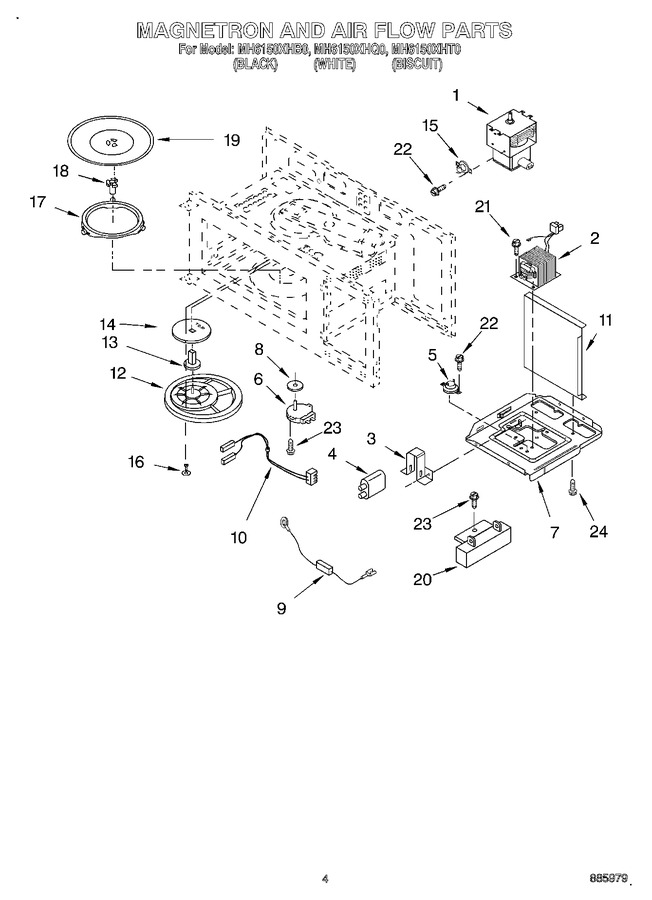 Diagram for MH6150XHT0