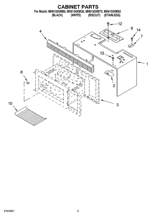 Diagram for MH6150XMT0