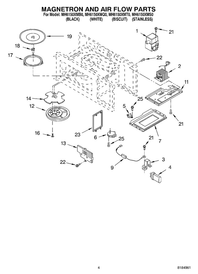 Diagram for MH6150XMQ0