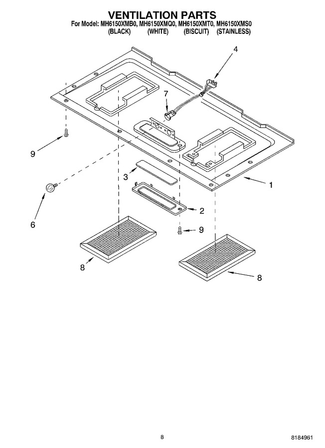 Diagram for MH6150XMS0