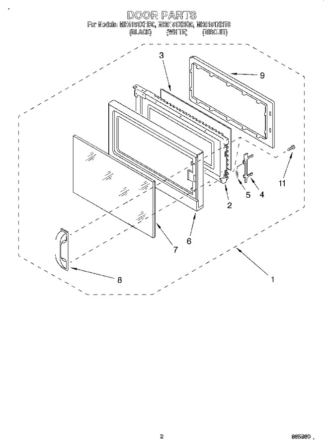 Diagram for MH6151XHB0