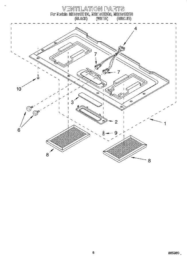 Diagram for MH6151XHT0