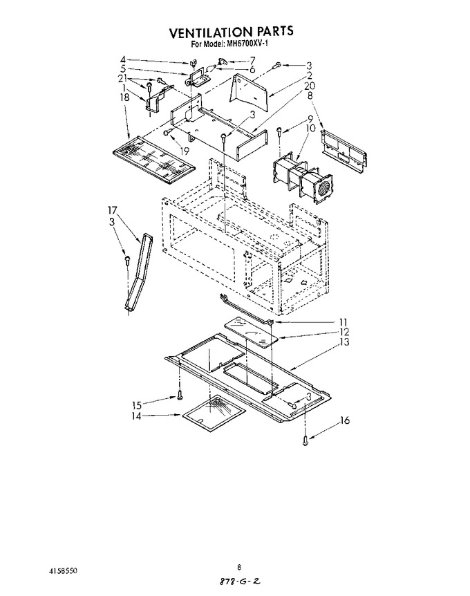 Diagram for MH6700XV1