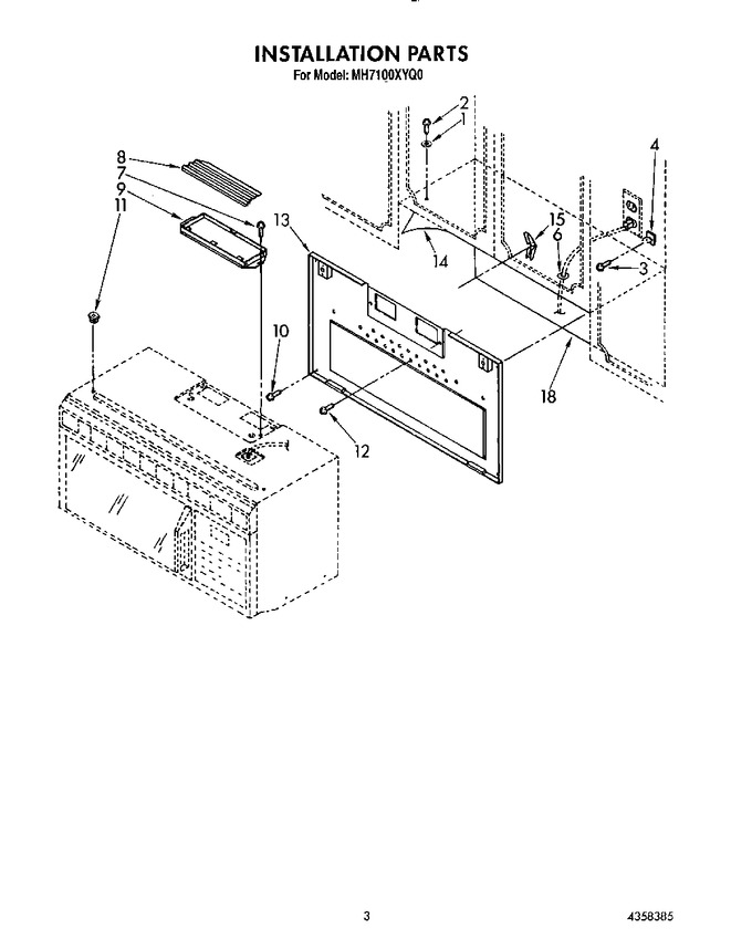 Diagram for MH7100XYB0