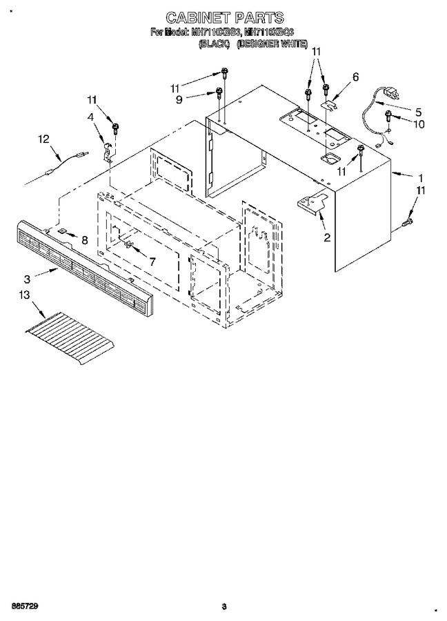 Diagram for MH7110XBB3