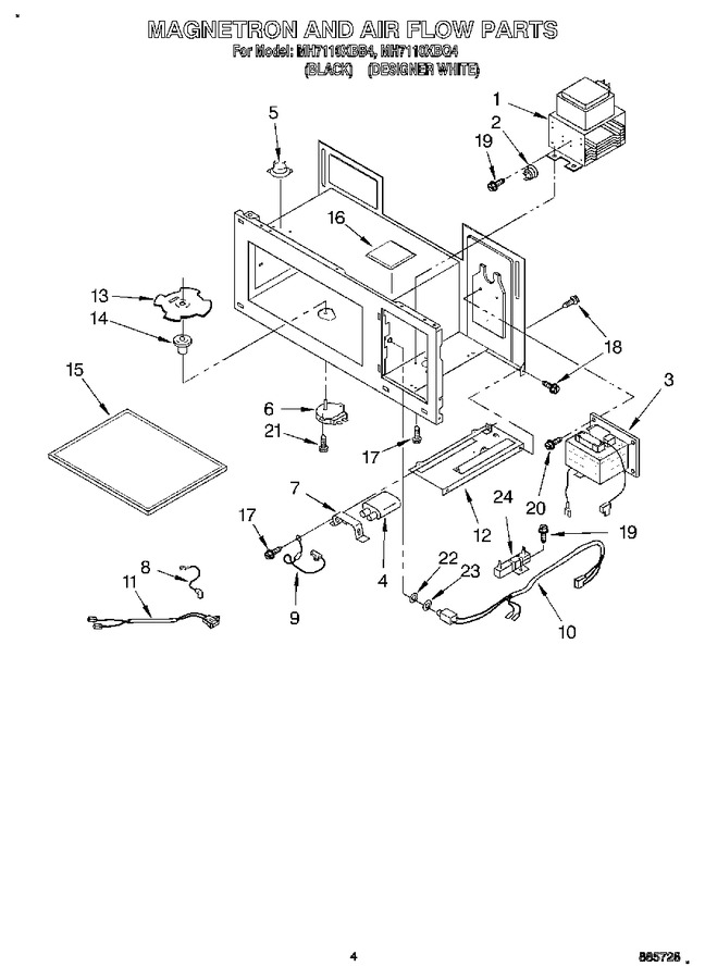 Diagram for MH7110XBB4