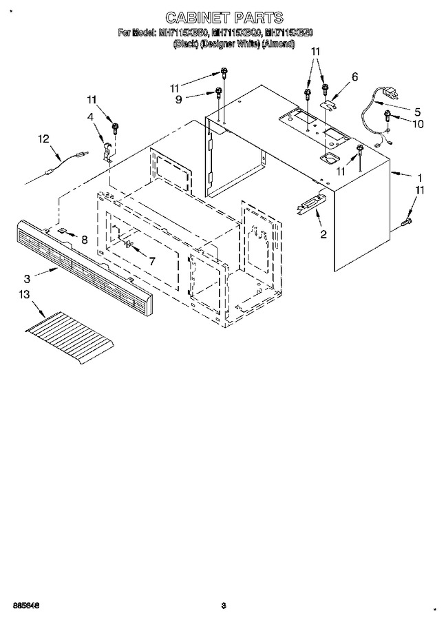 Diagram for MH7115XBB0