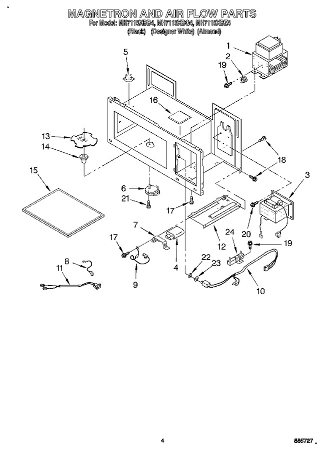Diagram for MH7115XBZ4