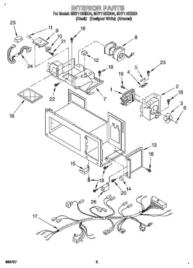 Diagram for MH7115XBZ4