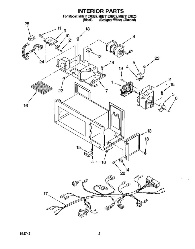 Diagram for MH7115XBQ5