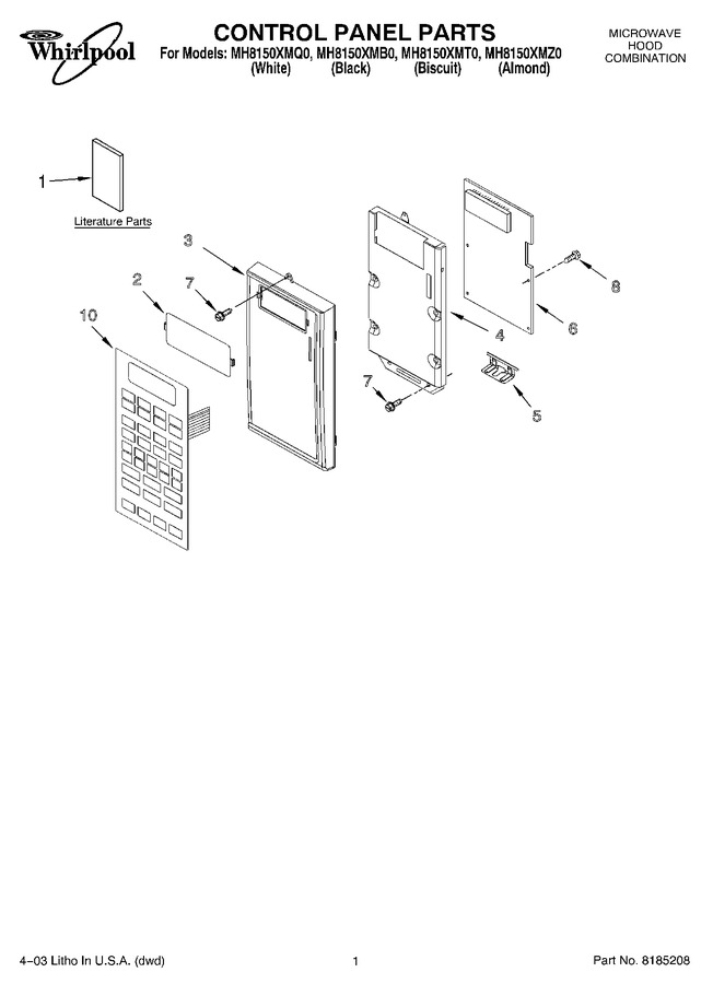 Diagram for MH8150XMZ0