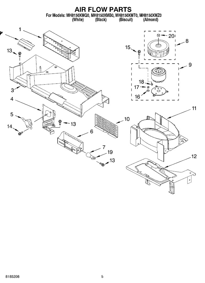 Diagram for MH8150XMT0